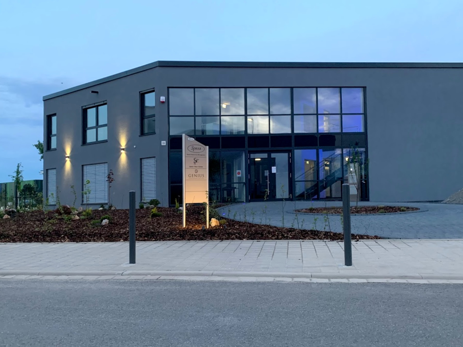 Frontansicht SPEER GmbH & Co. KG Mannheim